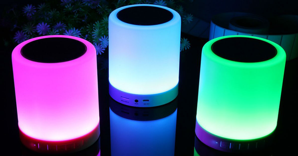 Bluetooth Speaker Night Light ONLY $13.29 (Reg. $38)