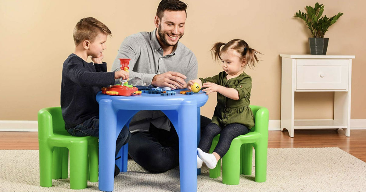 Little Tikes Bright 'n Bold Table & Chairs ONLY $31.99 (Reg $45)
