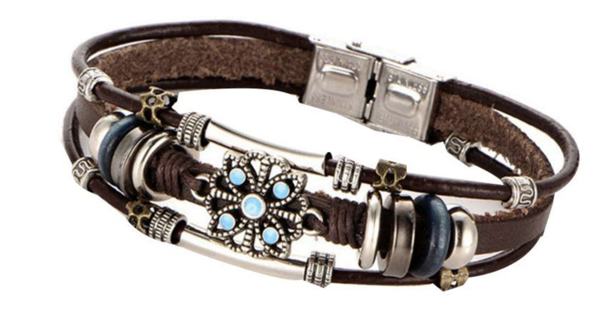 Antique Multilayers Flower Bracelet ONLY $4 Shipped