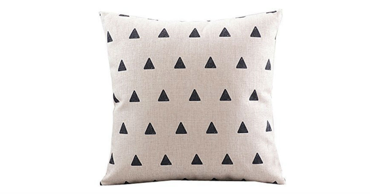 CoolDream Cotton Linen Pillowcase ONLY $2.63 Shipped