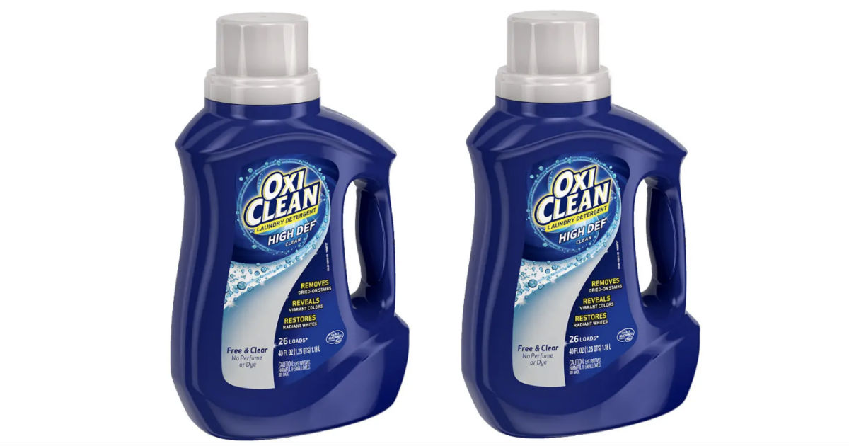 OxiClean Laundry Detergent ONLY $1.99 at Walgreens