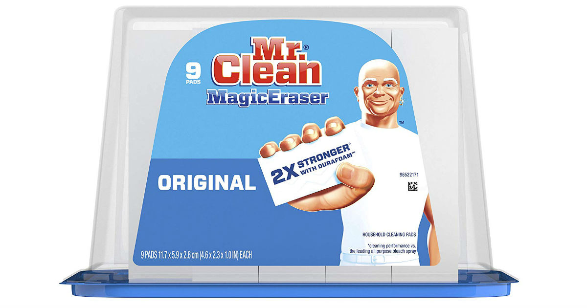 Mr. Clean Magic Eraser 9ct ONLY $4.70 Shipped on Amazon