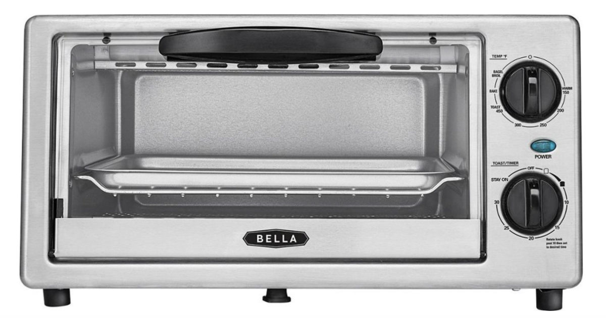 Bella 4-Slice Toaster Oven ONLY $14.99 (Reg $30)