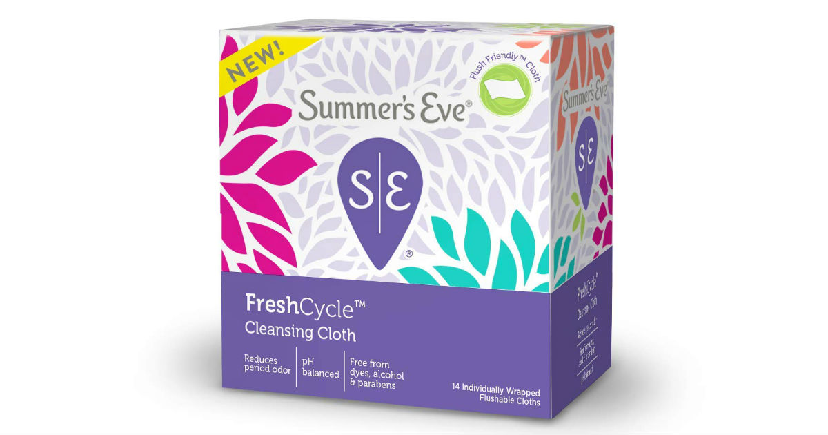 Summer's Eve Cleansing Cloths Only $0.74 at Target