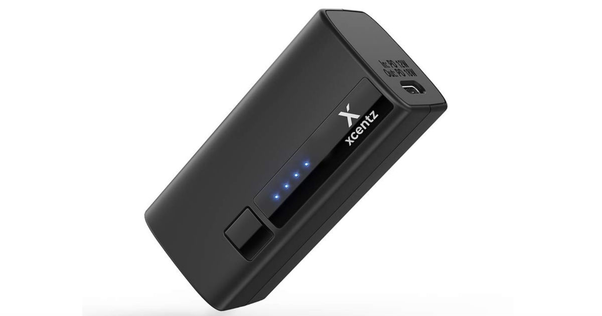 Xcentz 5000mAh High-Speed Portable Charger ONLY $15.99 (Reg $30)