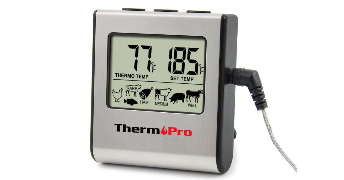 ThermoPro Meat Thermometer ONLY $15.29 (Reg. $30)
