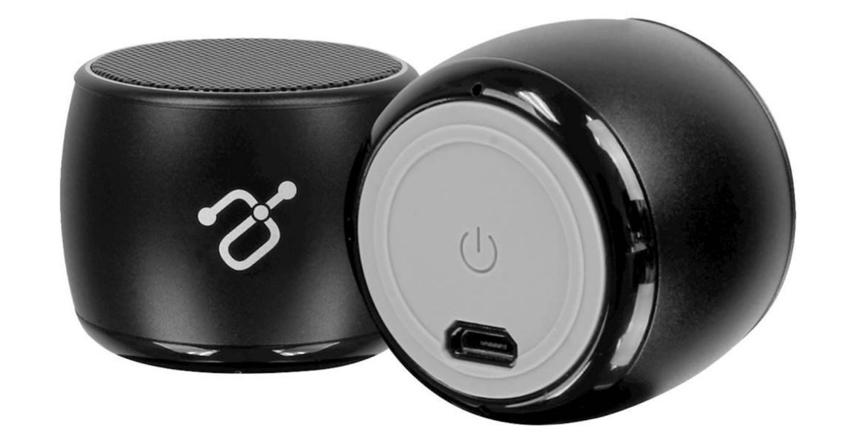 Dynamite Portable Bluetooth Speaker 2-Pack ONLY $24.99 (Reg $40)