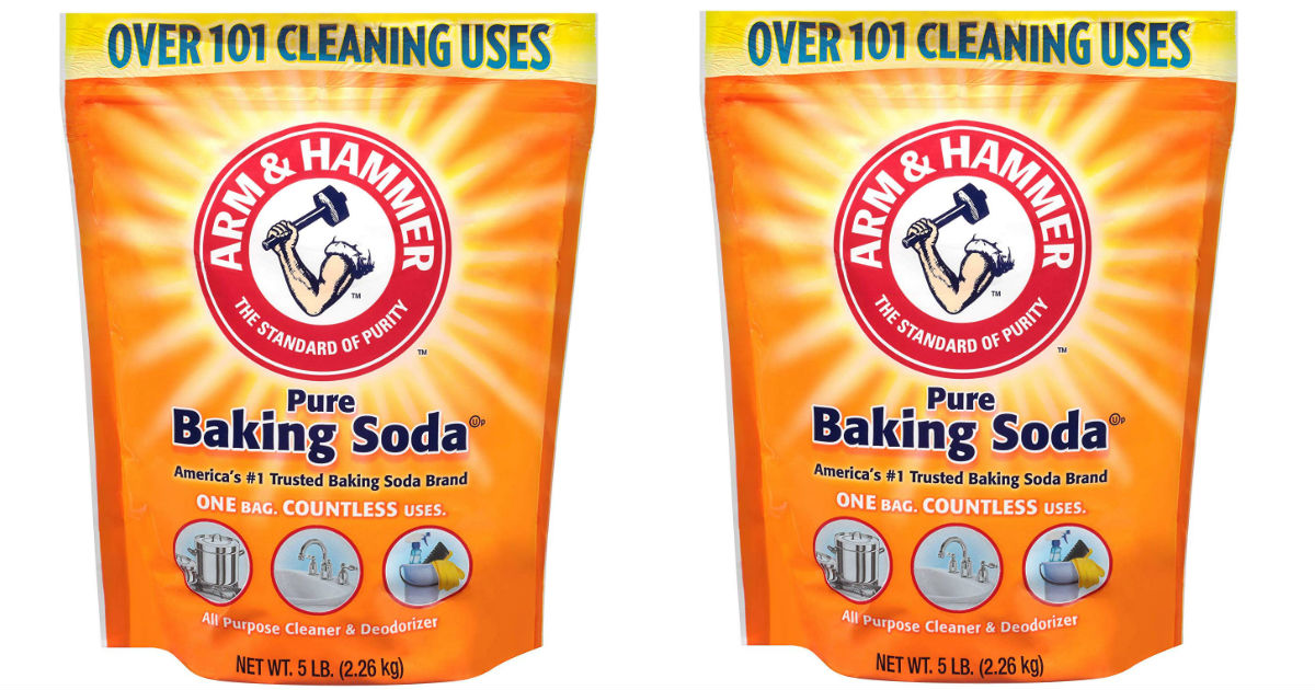 Arm & Hammer Baking Soda 5 Lbs ONLY $3.41 (Reg $7)