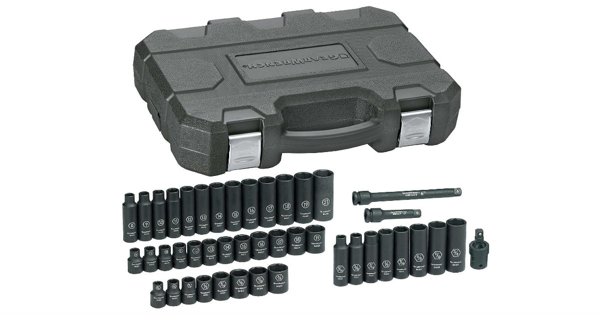 GearWrench Socket Set ONLY $62.72 (Reg. $155)