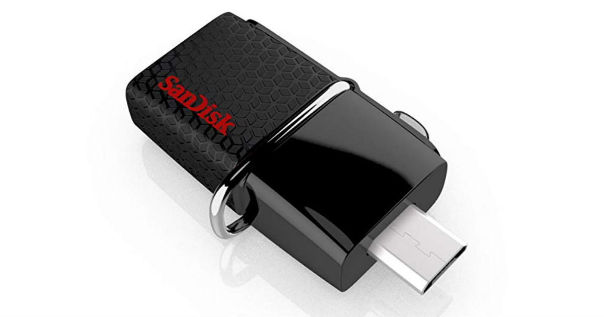 SanDisk Dual USB Drive ONLY $19.70 (Reg. $40)