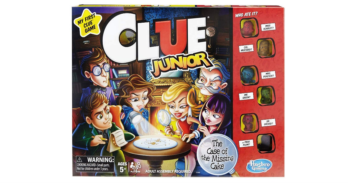 Clue Junior Game ONLY $8.99 (Reg. $17)