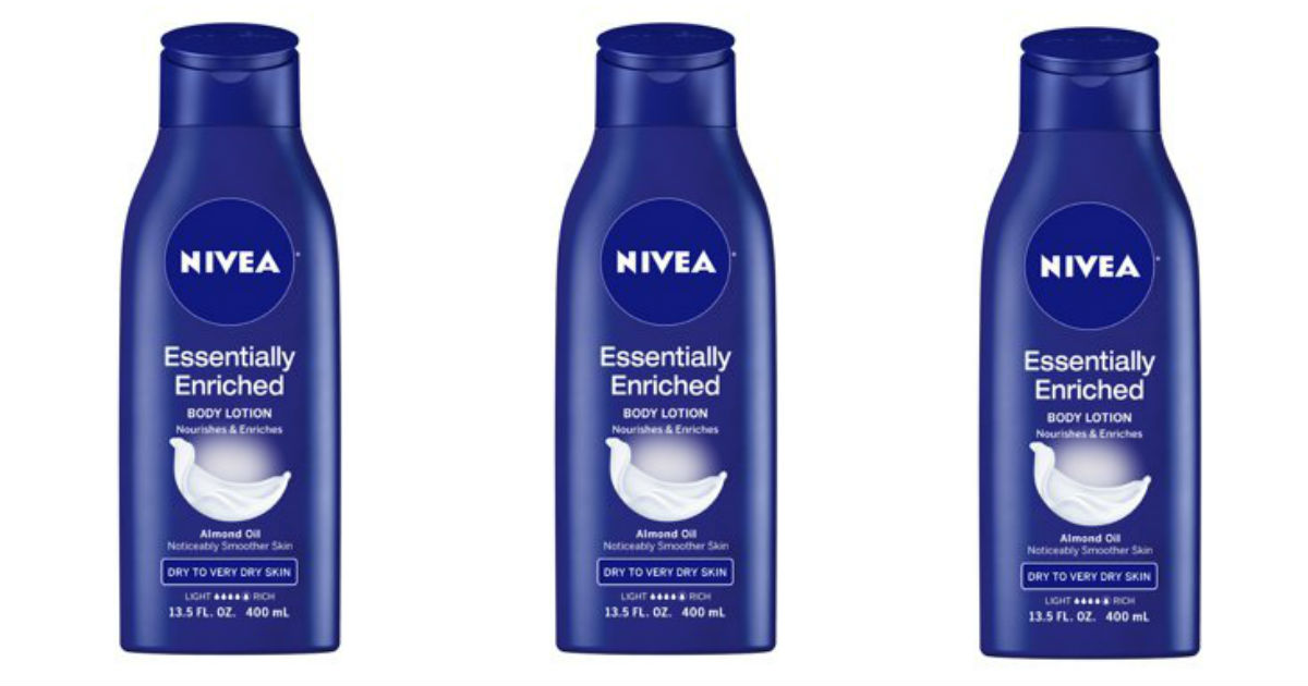 Nivea Essentially Enriched Lotion Only $0.99 at CVS (Reg. $4.99)