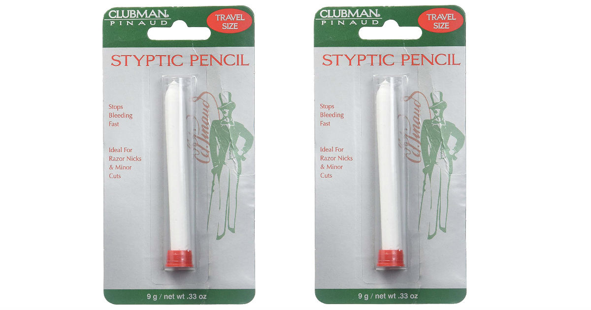 Clubman Pinaud Styptic Pencil Travel Size ONLY $1.11 