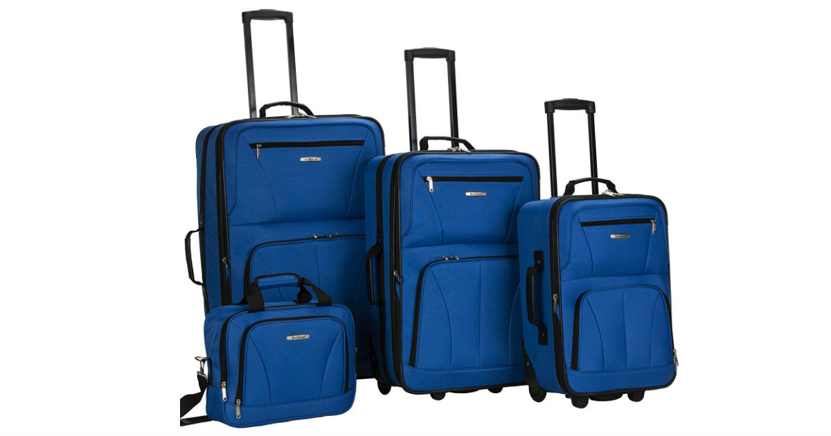 Rockland Luggage 4-Piece Set ONLY $85.59 (Reg. $240)