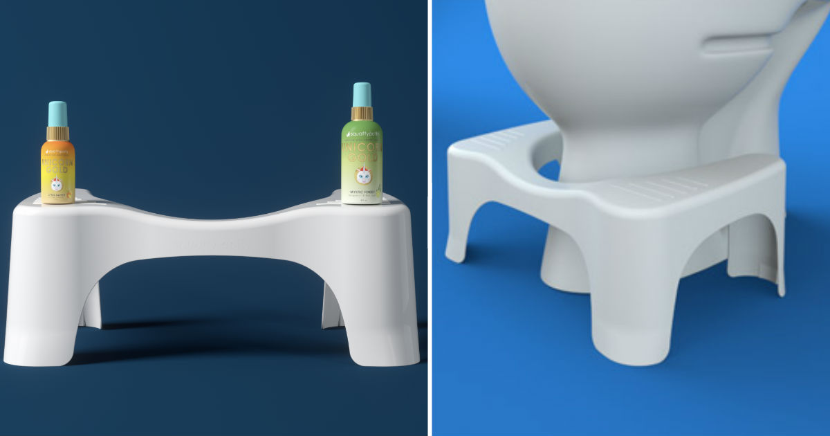 Squatty Potty with Two Toilet Sprays ONLY $20 Shipped