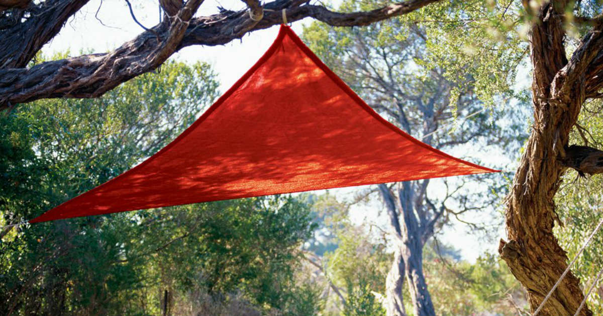 Coolaroo Shade Sail ONLY $16.99 (Reg. $36)