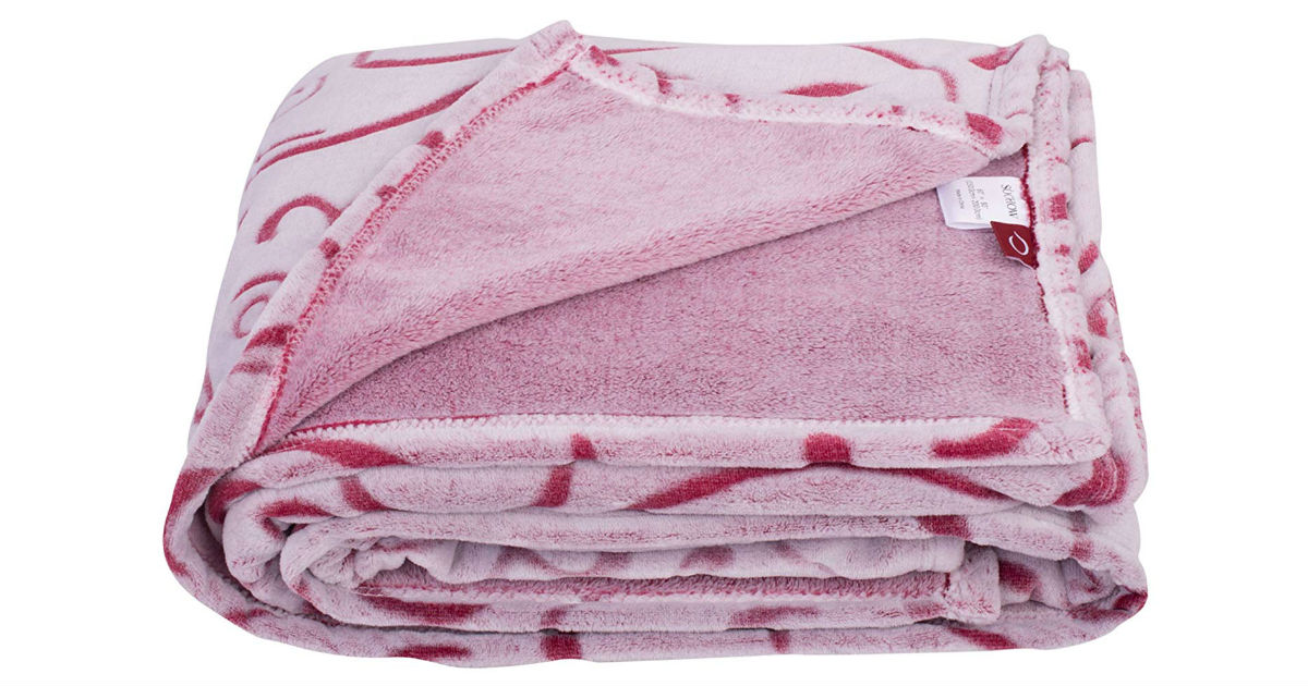 Fleece Throw Blanket ONLY $9.89 (Reg. $20)