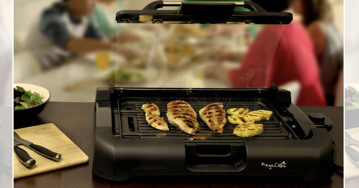 Megachef Reversible Indoor Grill & Griddle ONLY $27.80 (Reg $60)