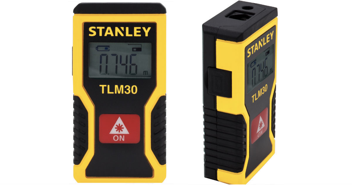 Stanley 30-Ft Pocket Laser Distance Measure ONLY $16.24 (Reg $20)