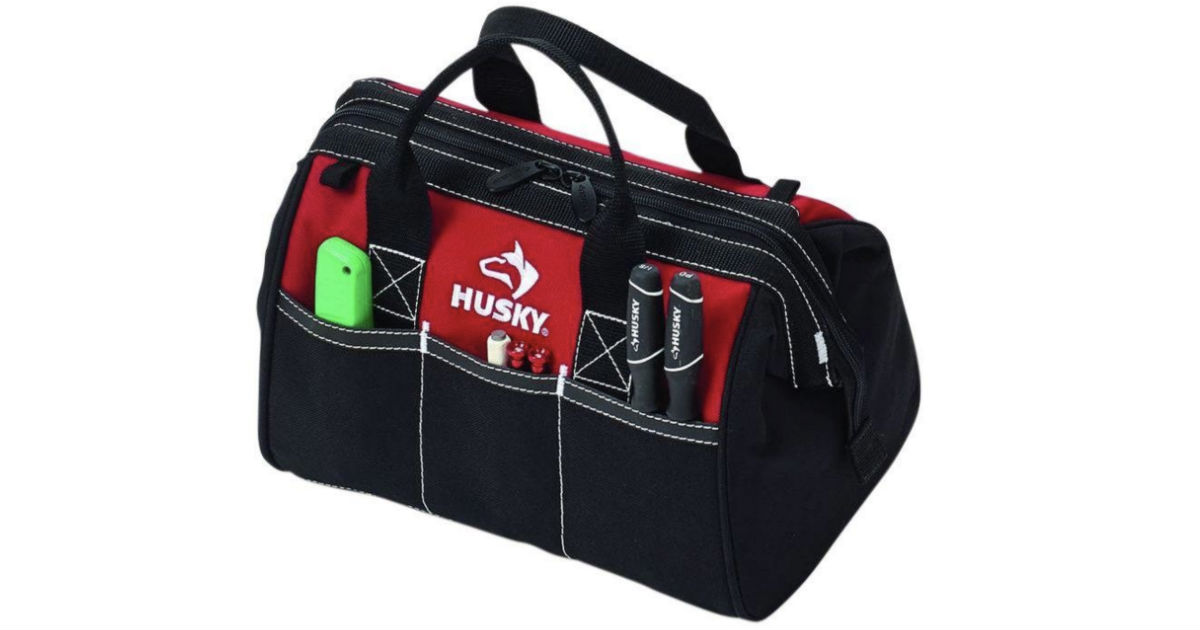 Husky Tool Bag Only 4 88 At Home Depot Reg 10 Daily