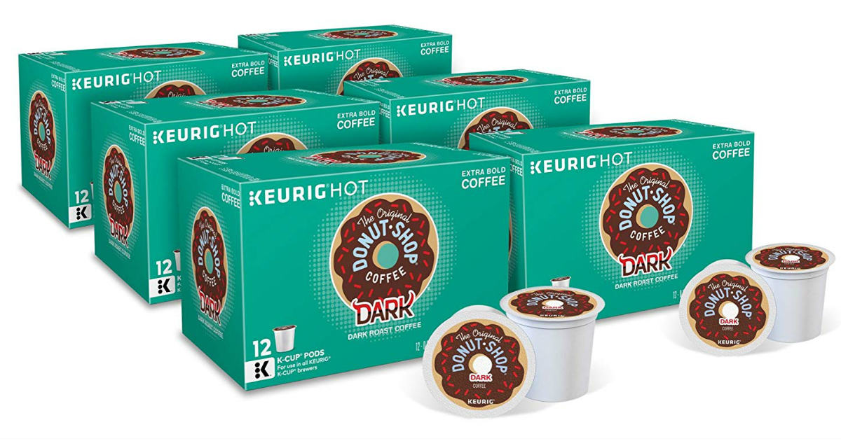 The Original Donut Shop K-Cups 72-Pack $23.91on Amazon