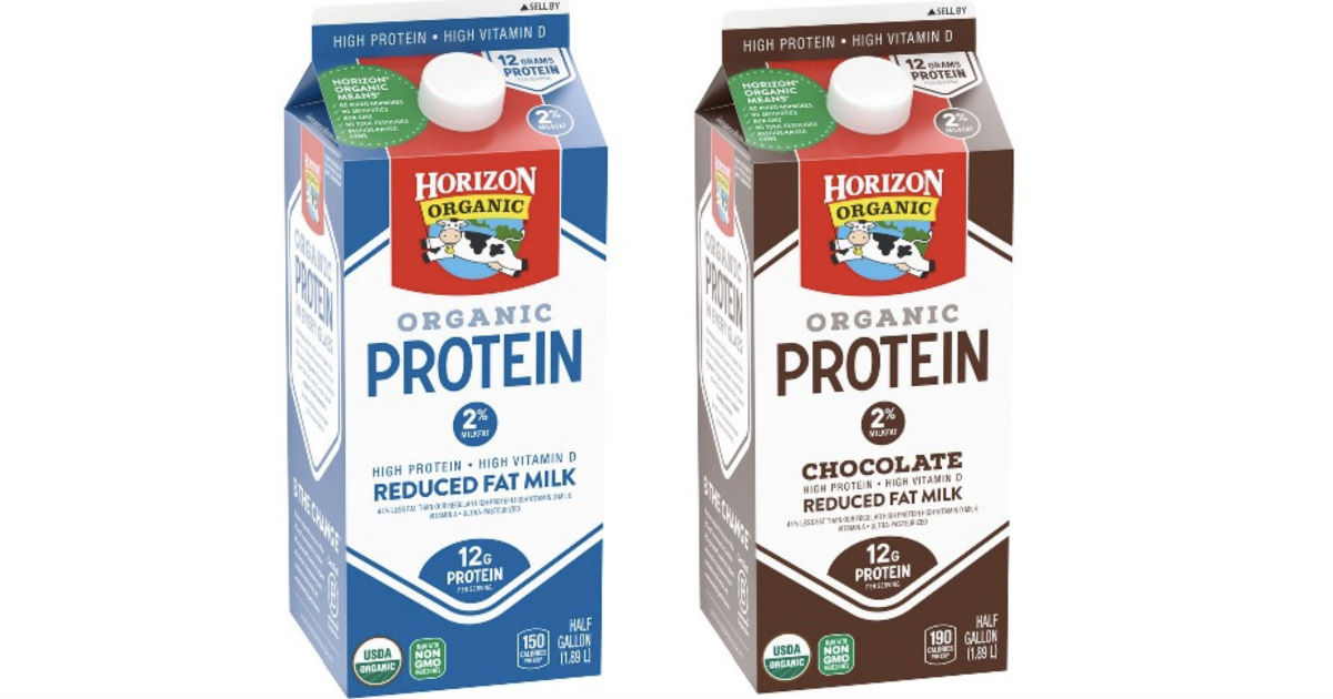 FREE Half Gallon Horizon Organic Protein Milk at Walmart 