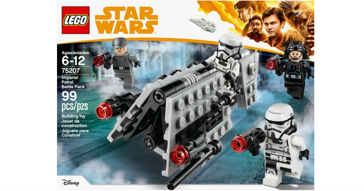 LEGO Star Wars Imperial Patrol Battle Pack ONLY $6.49 (Reg. $15)