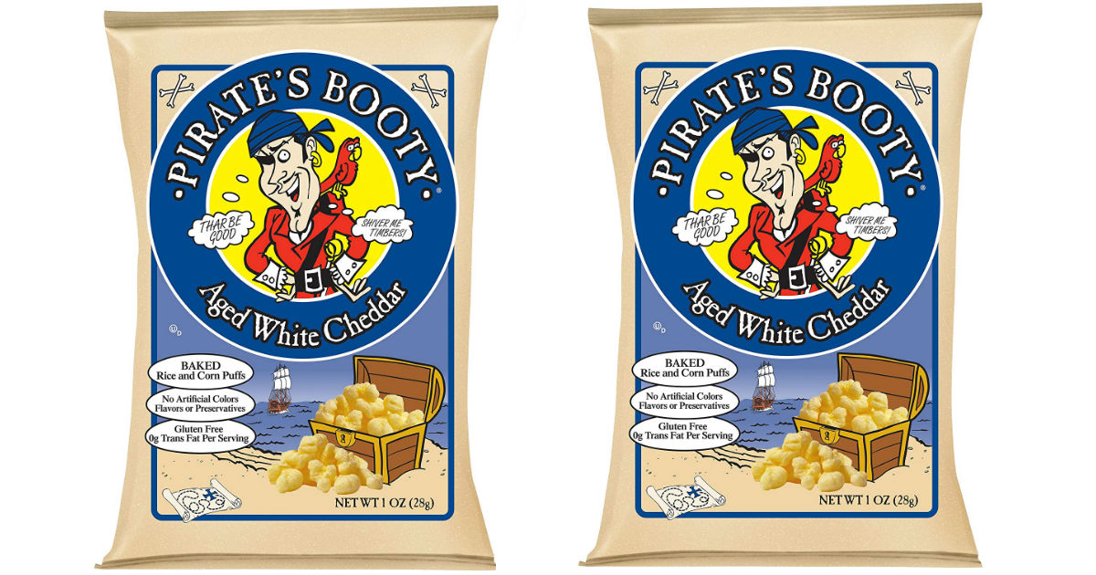 Pirate’s Booty Snack Puffs 24-Count Single Serve Pk ONLY $8.99
