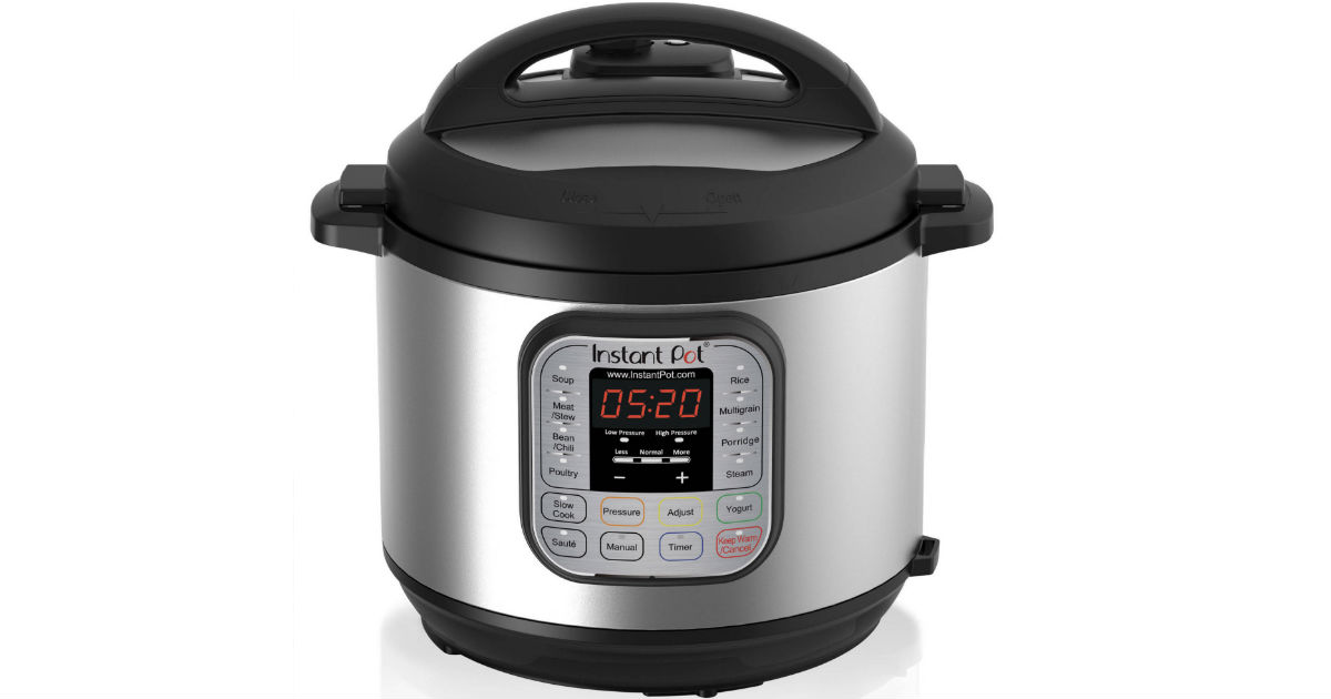 Instant Pot 6 Quart Pressure Cooker ONLY $59.95 (Reg $100)