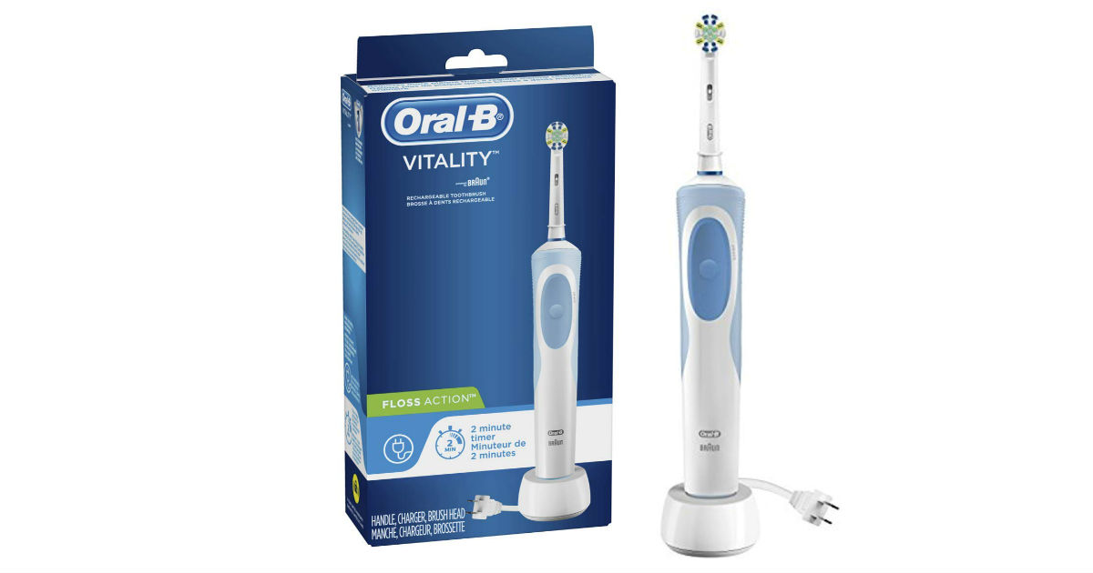 Oral-B Vitality Rechargeable Toothbrush Only $14.99 (Reg $28) 
