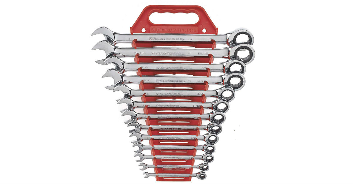 GearWrench Ratcheting Wrench Set ONLY 79.37 (Reg. 245) Daily Deals