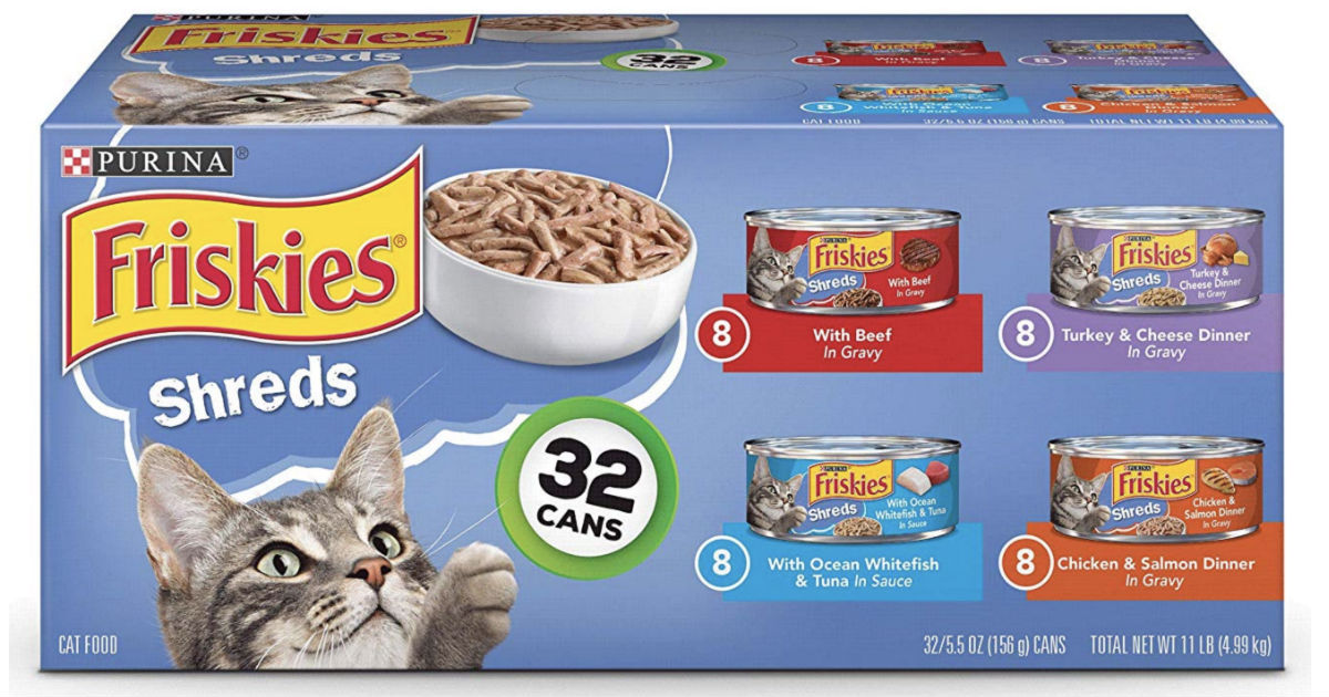 Purina Friskies Canned Wet Cat Food 32ct ONLY 13 Shipped Daily