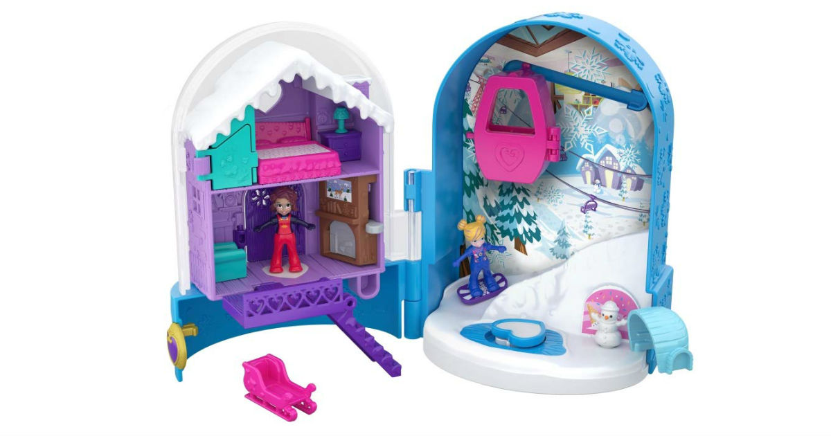 Polly Pocket Snow Globe ONLY $7.62 (Reg. $15)