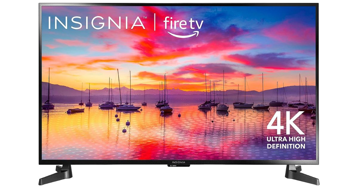 Insignia 43-Inch 4K Ultra HD Fire TV ONLY $199.99 (Reg. $300)