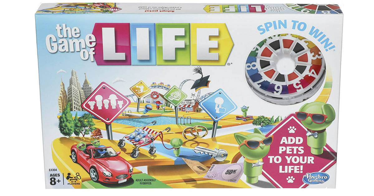 Game of Life ONLY $10.77 (Reg. $20)