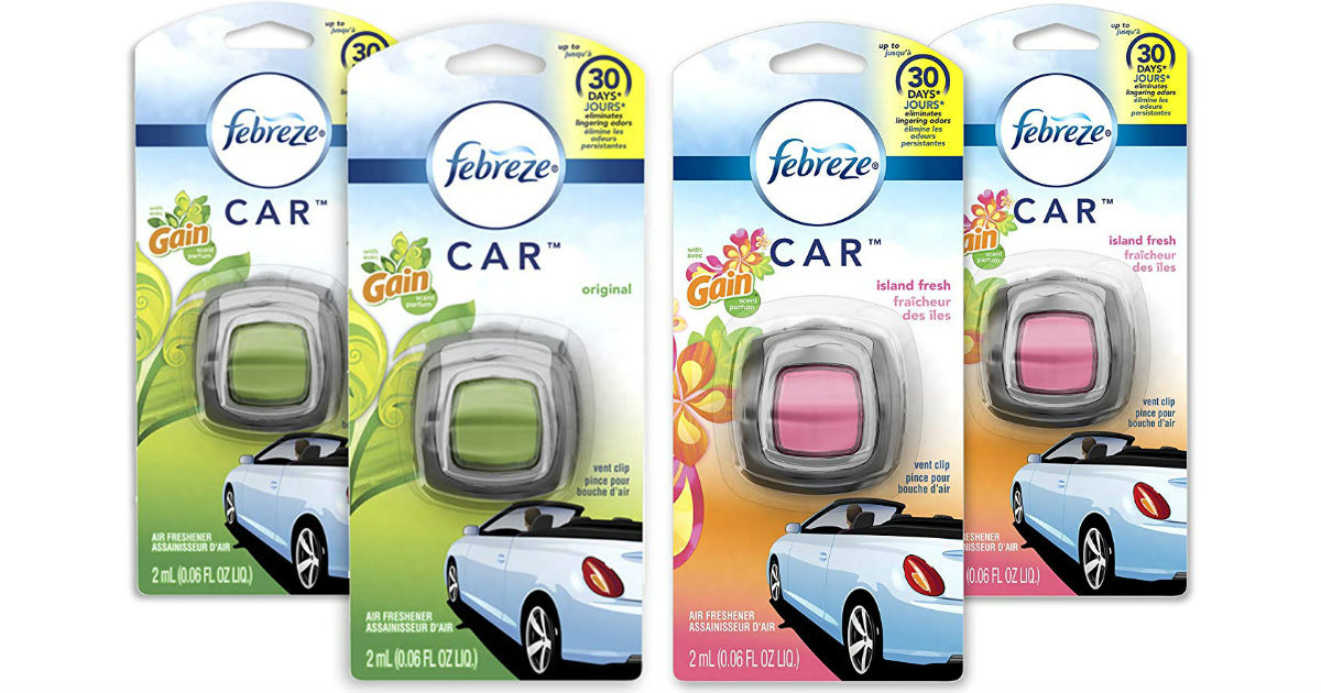 Febreze Car Air Freshener 4-ct ONLY $7.73 Shipped