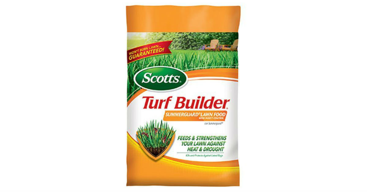 Scotts Turf Builder with Insect Control ONLY $17.48 (Reg. $38)