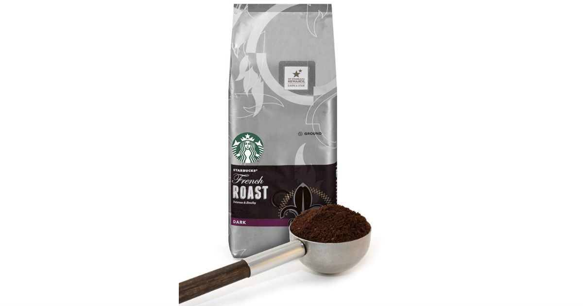 Starbucks French Roast Ground Coffee 20-oz ONLY $7.59 Shipped