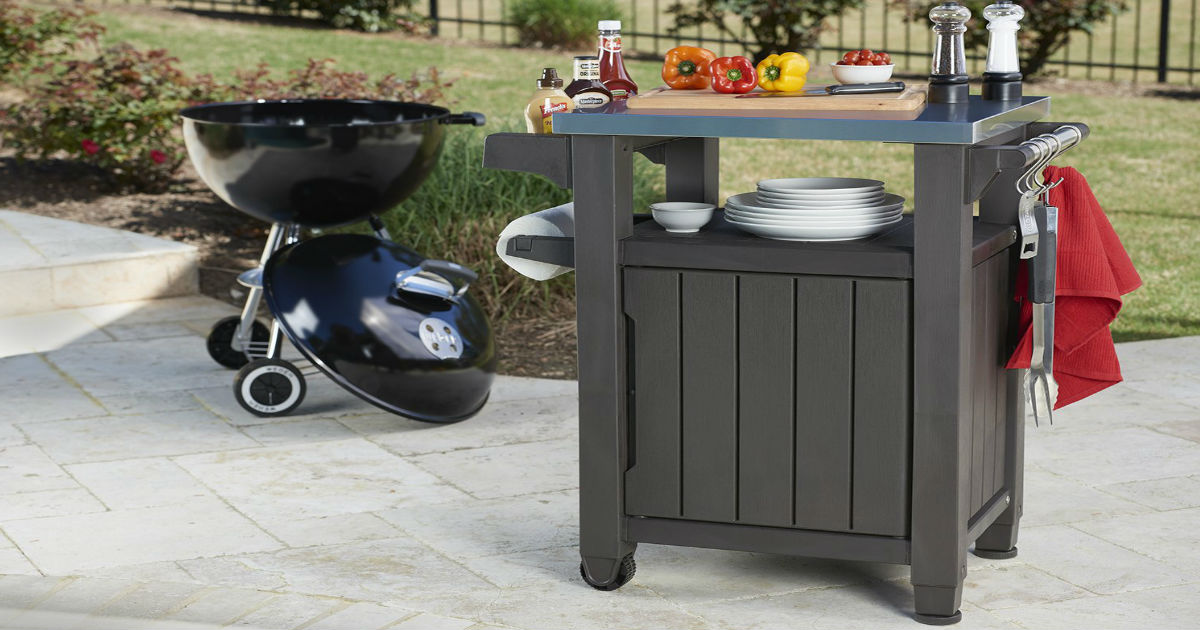 Keter BBQ Storage Table ONLY $95.99 (Reg. $160)