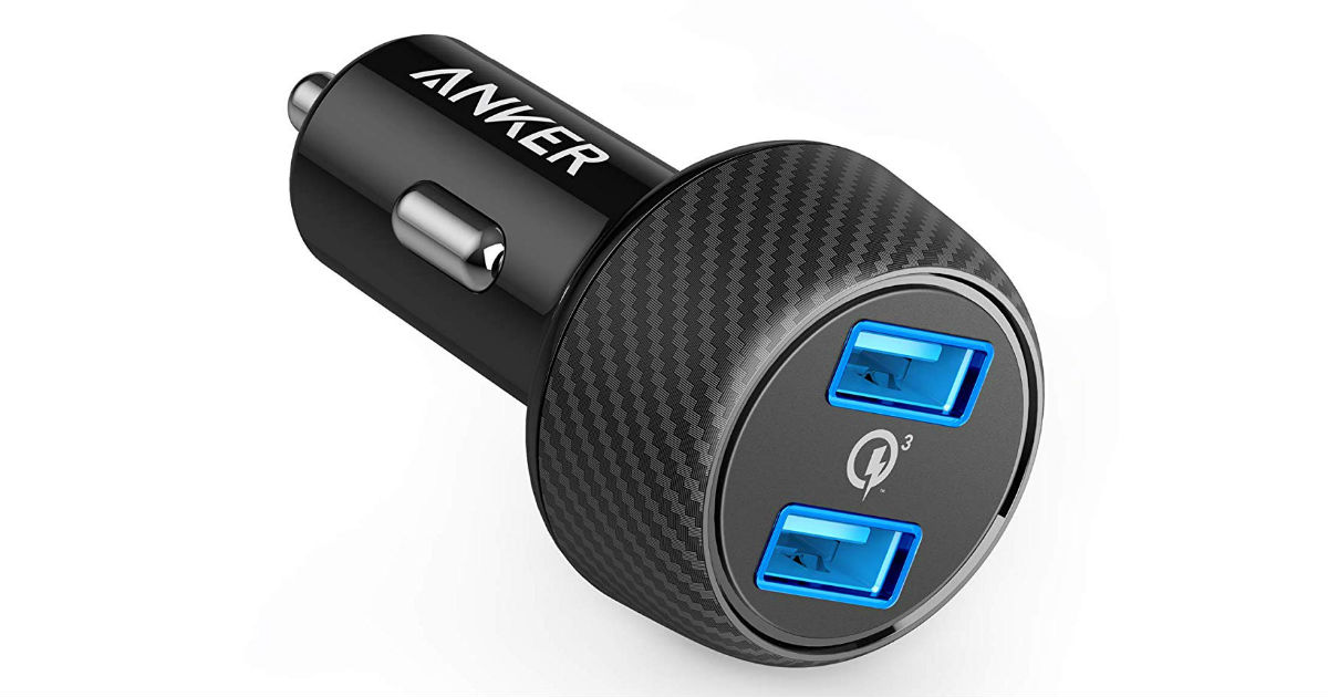 Anker Quick Charge Car Charger ONLY 14.99 (Reg. 26) Daily Deals