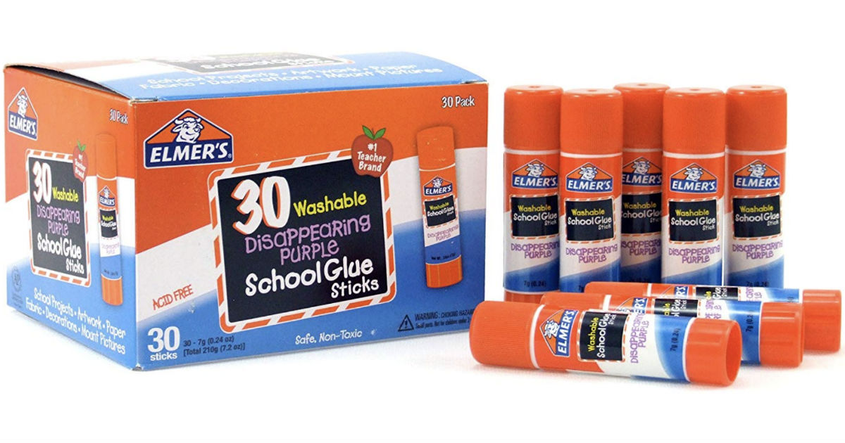 Elmer’s Glue Sticks 60-Count ONLY $13.26 (Reg $15)