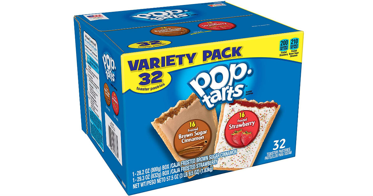 Pop-Tarts Toaster Pastries Variety Pack 32-ct ONLY $7.09 Shipped