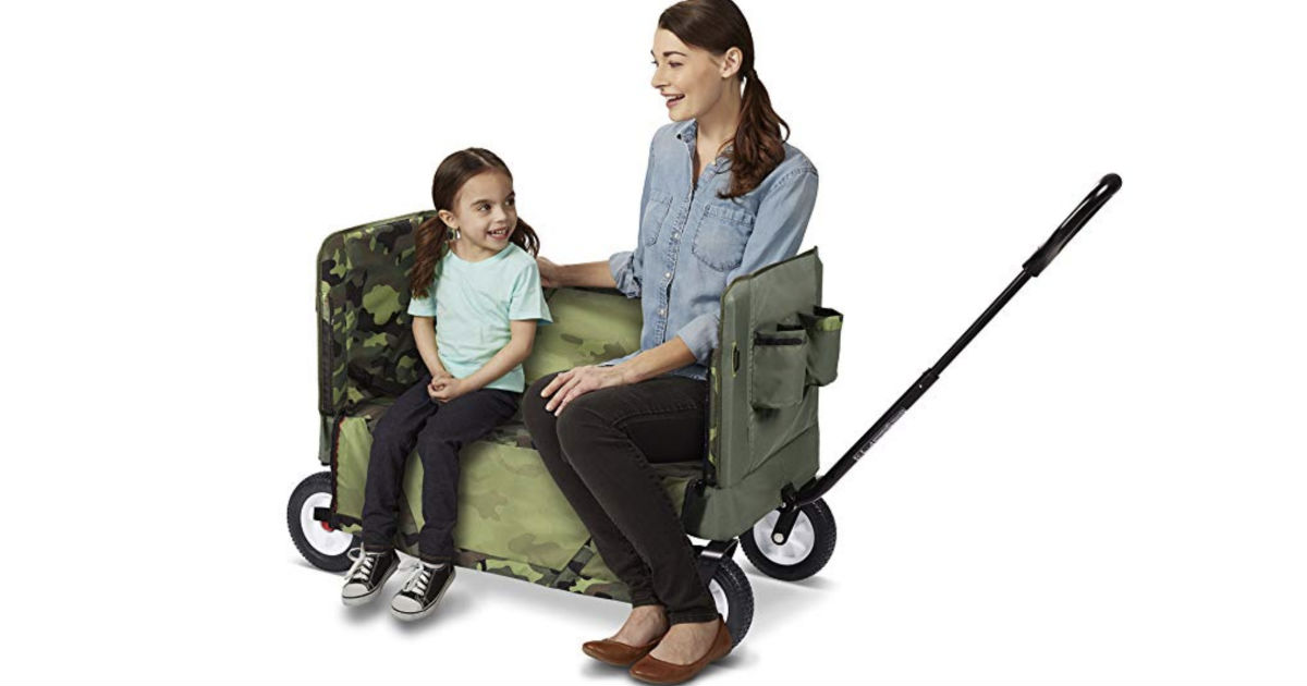 radio flyer wagon camo