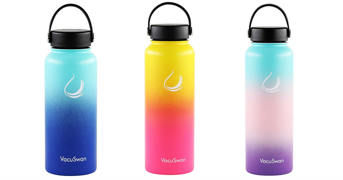 VacuSwan Insulated Water Bottle ONLY $16.14 (Reg. $37)
