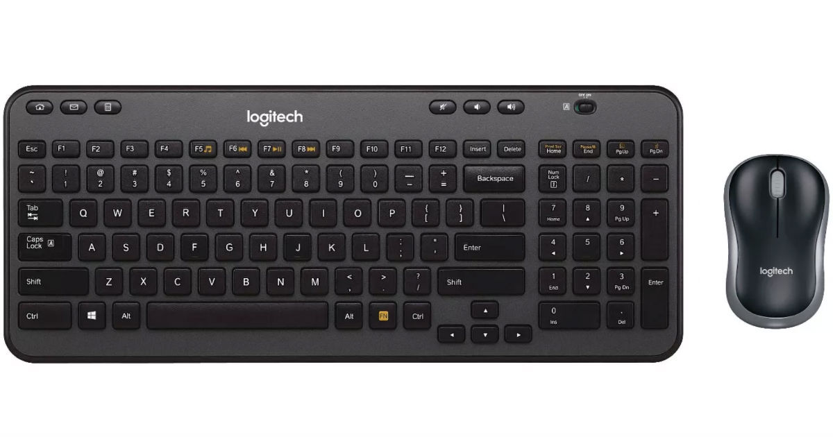 Logitech Wireless Keyboard and Mouse Set ONLY $16.79 (Reg $30)