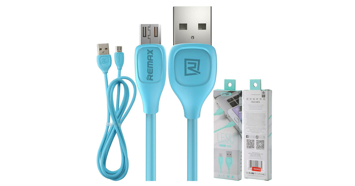 Remax USB Charging Cable ONLY $4.49 (Reg. $14)