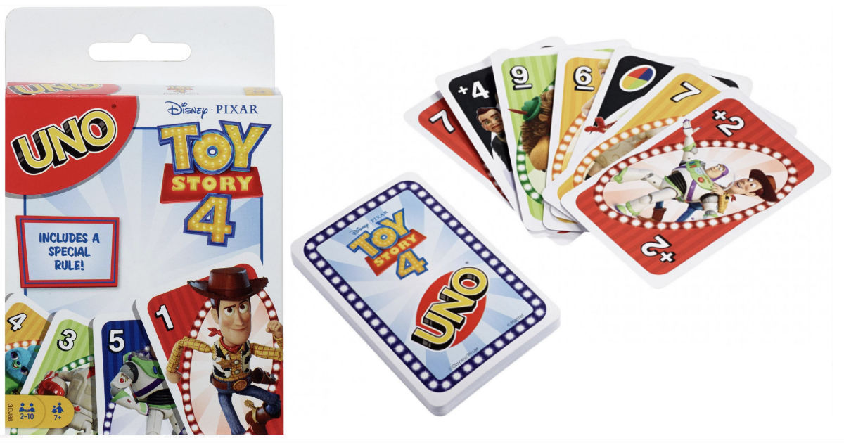 UNO Disney Pixar Toy Story Card Game ONLY 3.99 (Reg 6) Daily Deals
