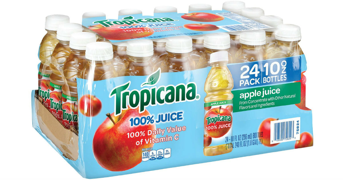 Tropicana Apple Juice 24-Pack ONLY $9.37 Shipped