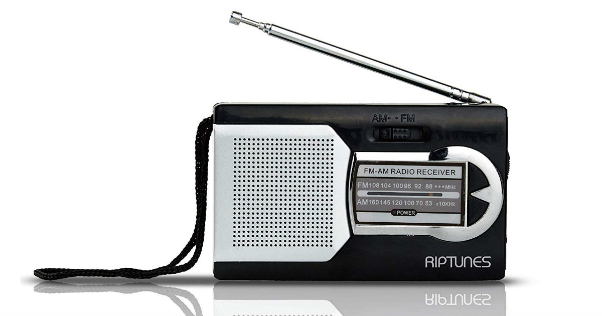 Riptunes Pocket Radio ONLY $7.99 (Reg. $30)