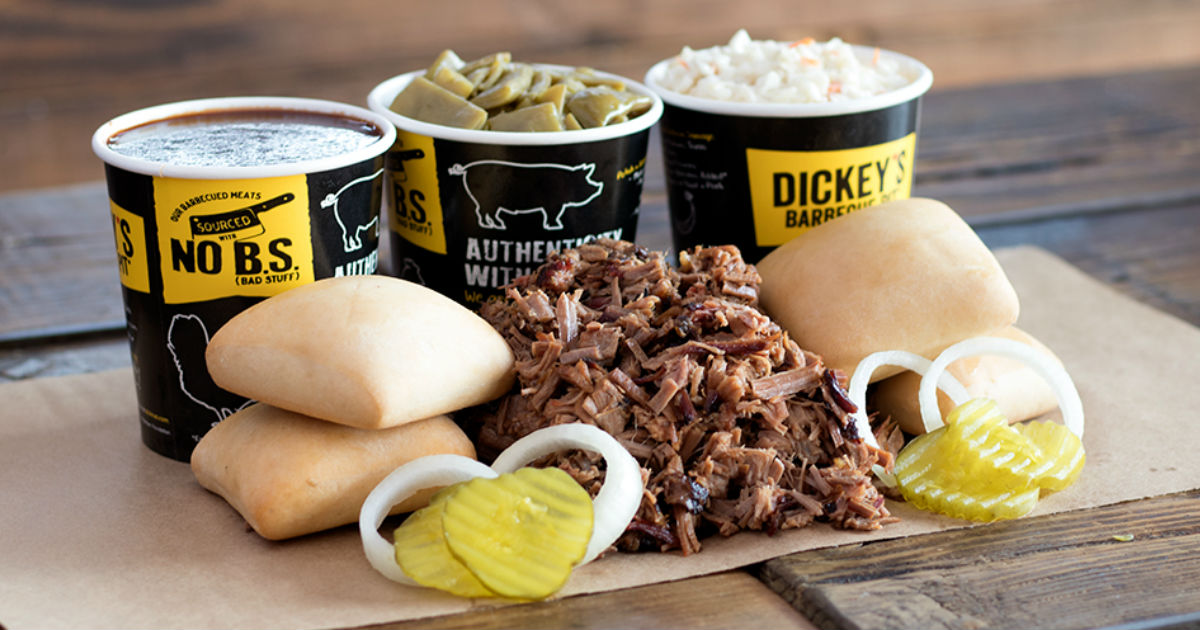 FREE Food, Drinks & a Big Yellow Cup at Dickey’s